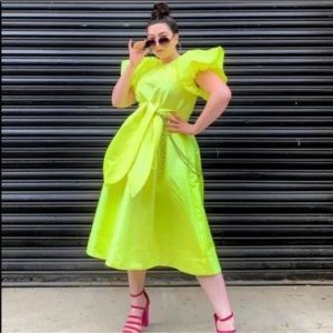 Christopher John Rogers Yellow Dress